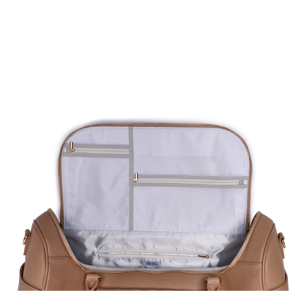 Weekender Travel Bag | Latte Brown