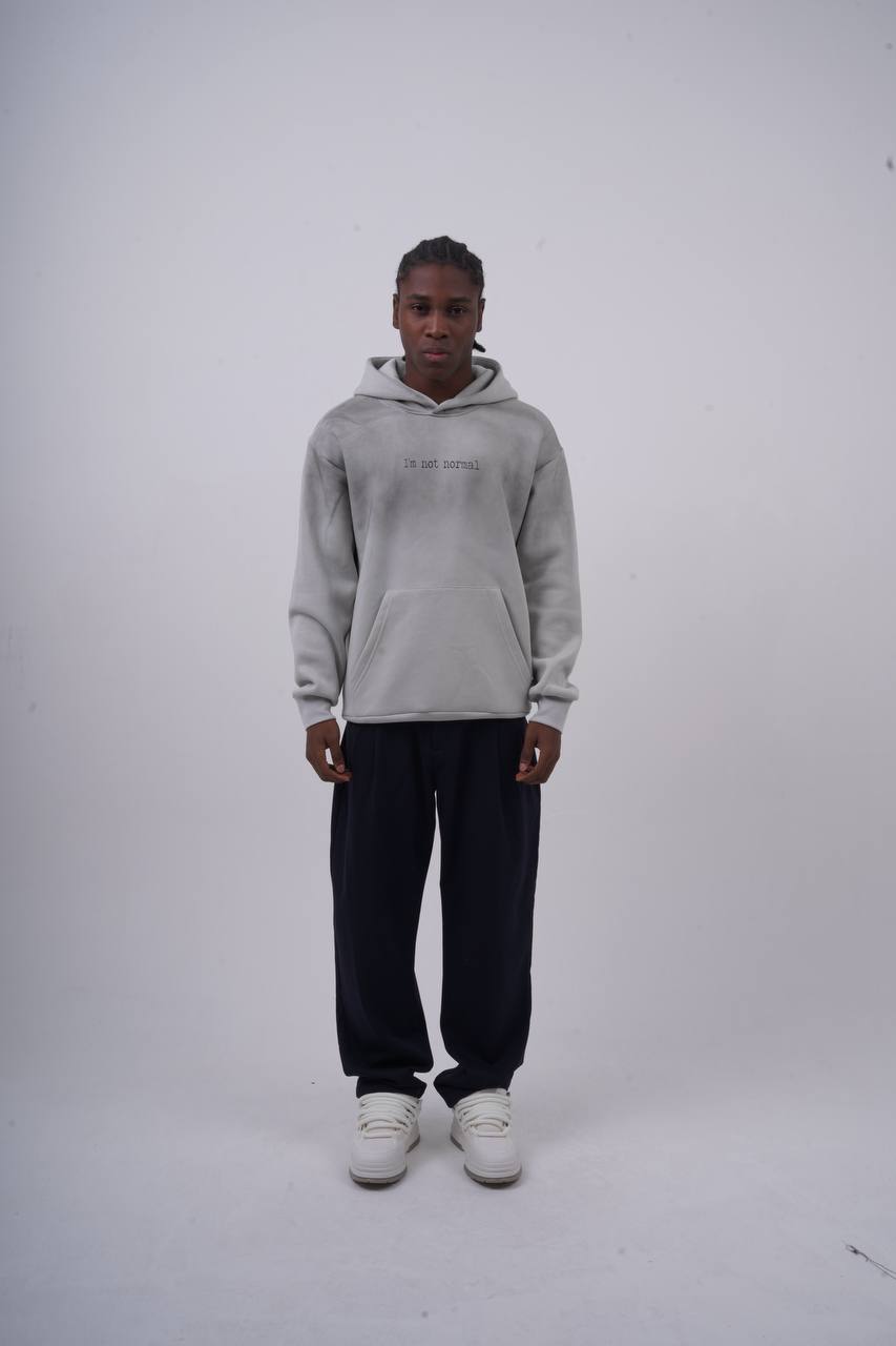 "I'm Not Normal" Graphic Hoodie