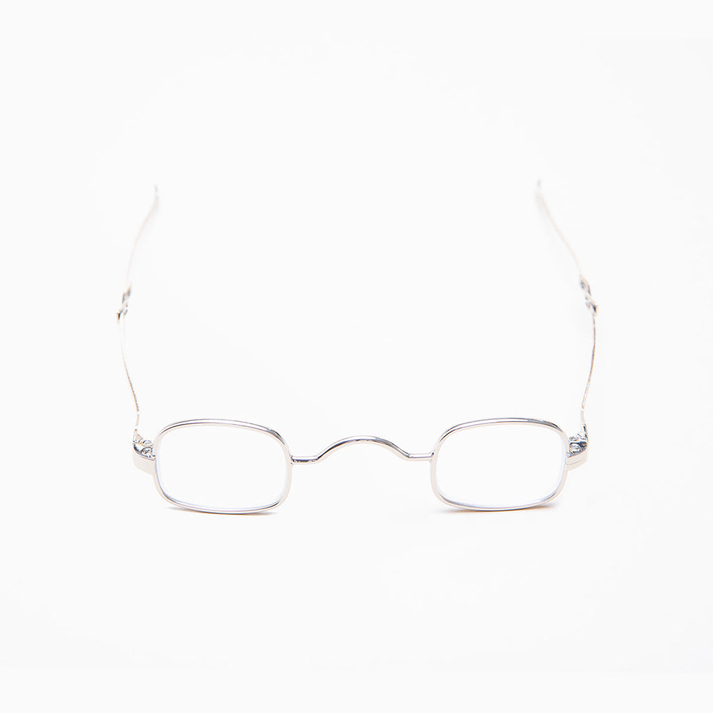 Tiny Spectacle Reading Glasses with Sliding Temples - Kane