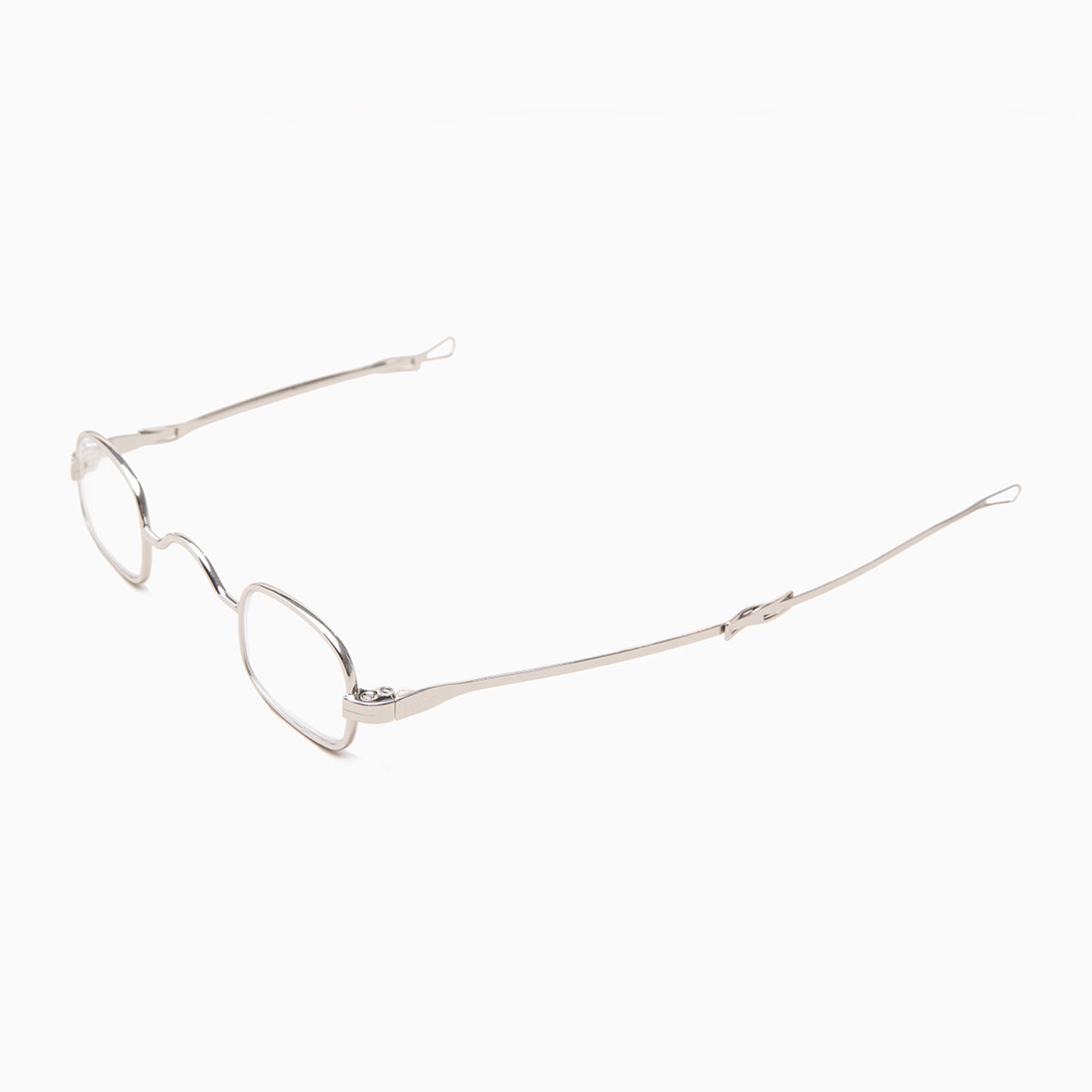 Tiny Spectacle Reading Glasses with Sliding Temples - Kane