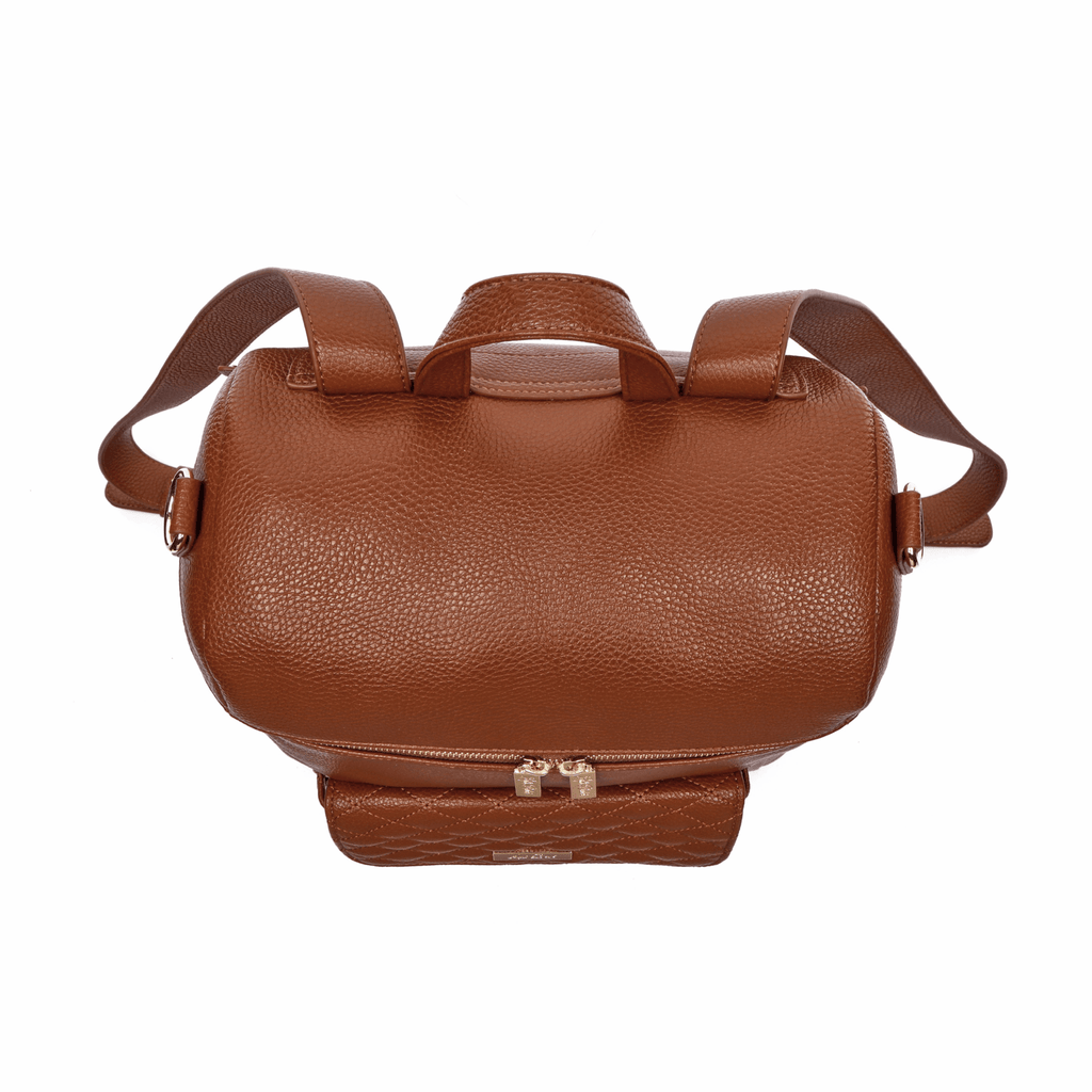 Signature Diaper Bag Caramel
