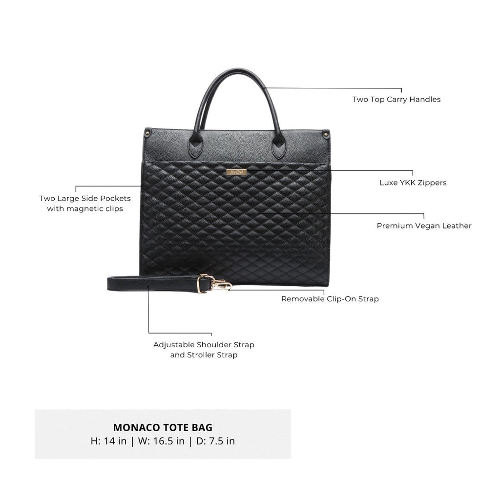 Classic Tote Bag | Ebony Black
