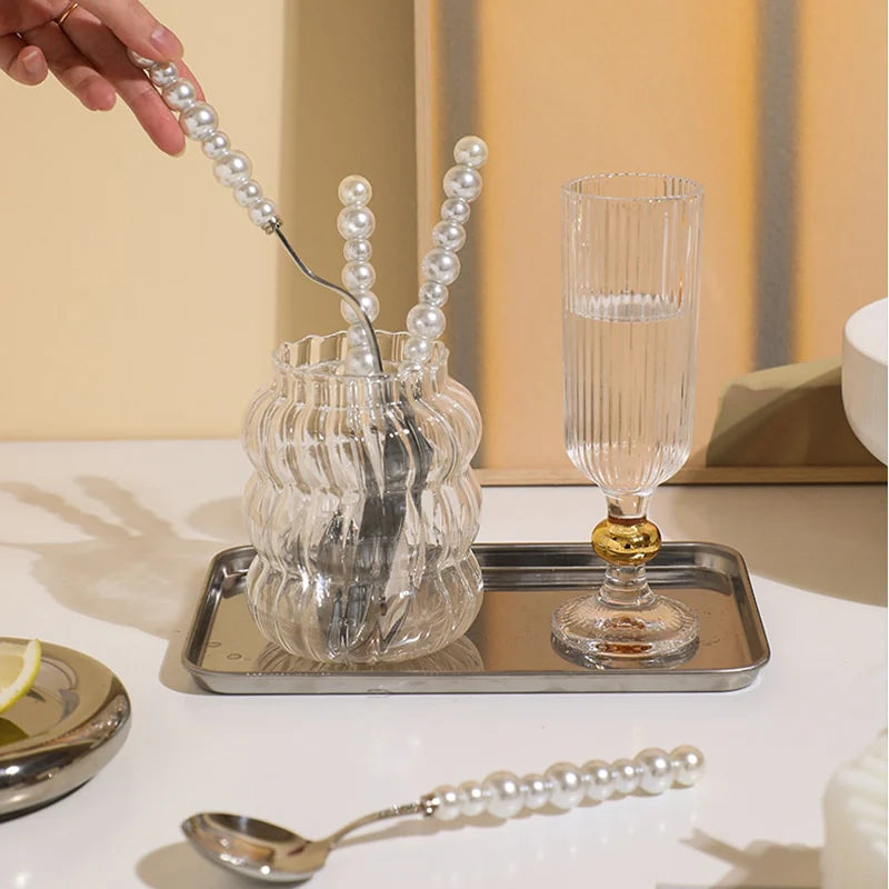 Luxury Natural Australian Pearls Cutlery Set | 3CARATS
