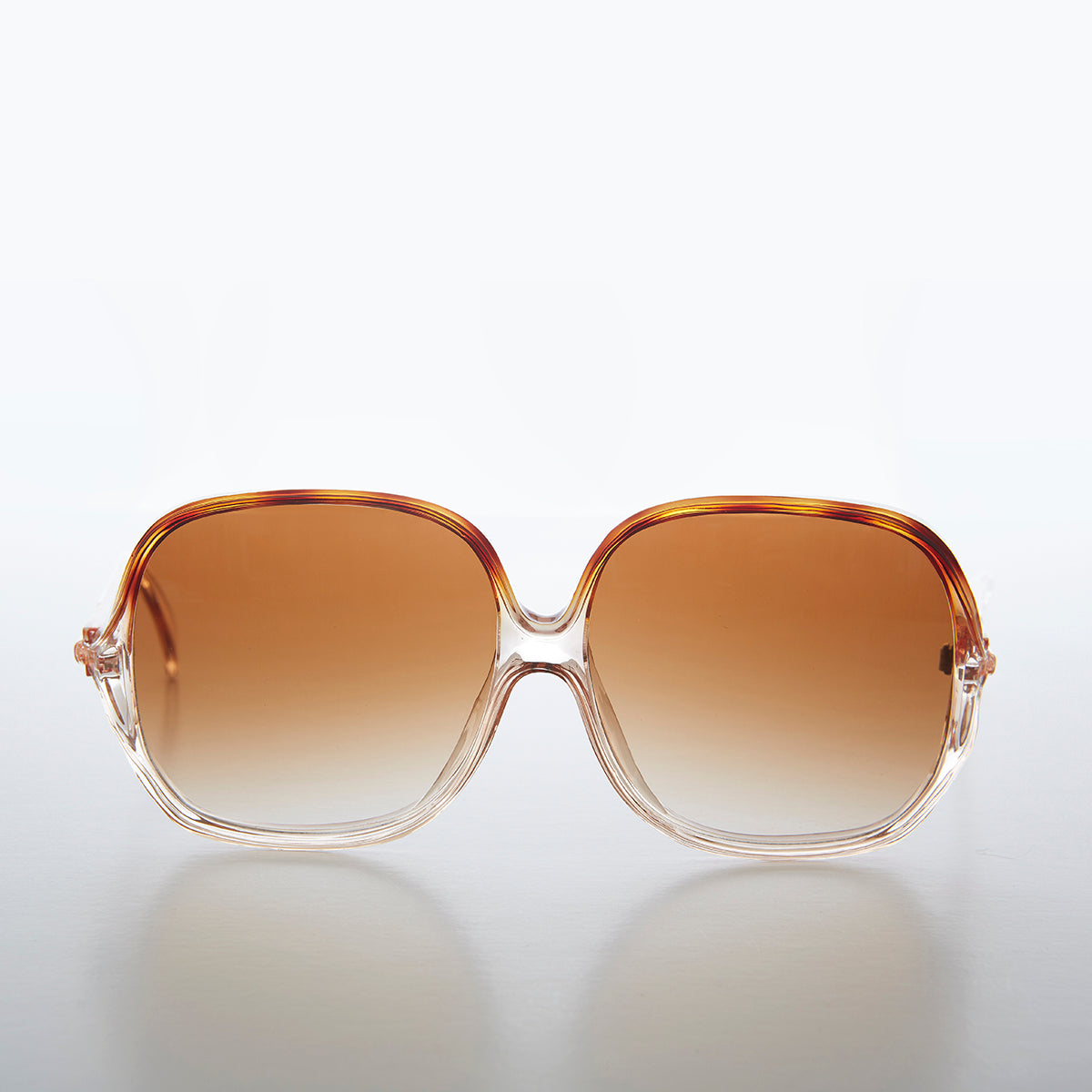 Oversized 80s Women's Vintage Sunglasses - Monica
