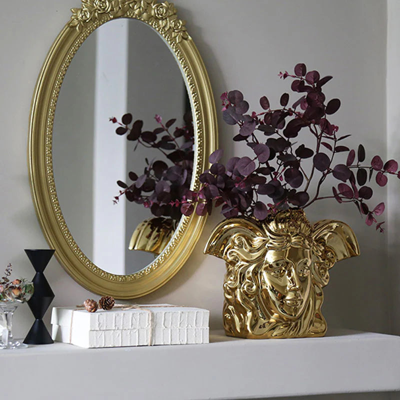 Medusa Luxe Electroplated Ceramic Vase | 3CARATS