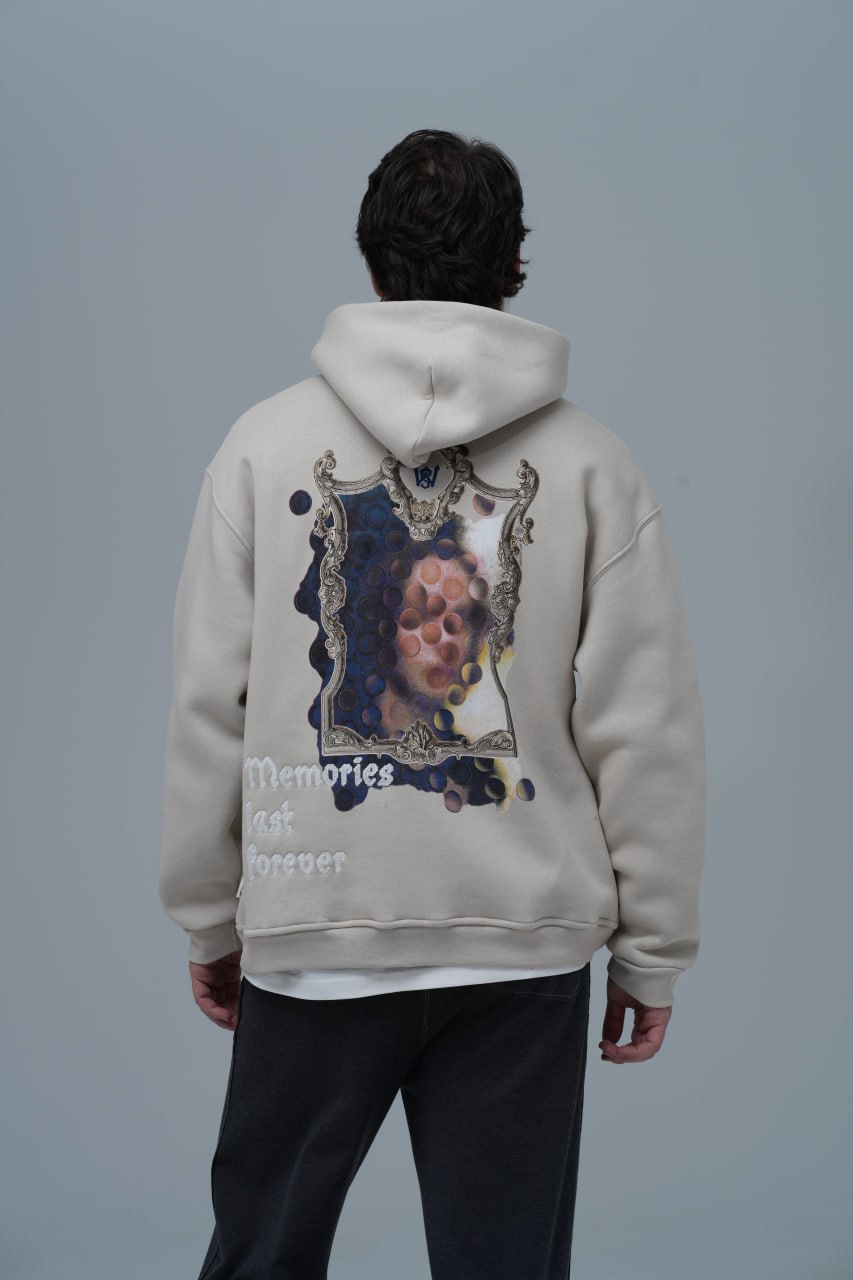 "Memories Last Forever" Surrealist Graphic Hoodie