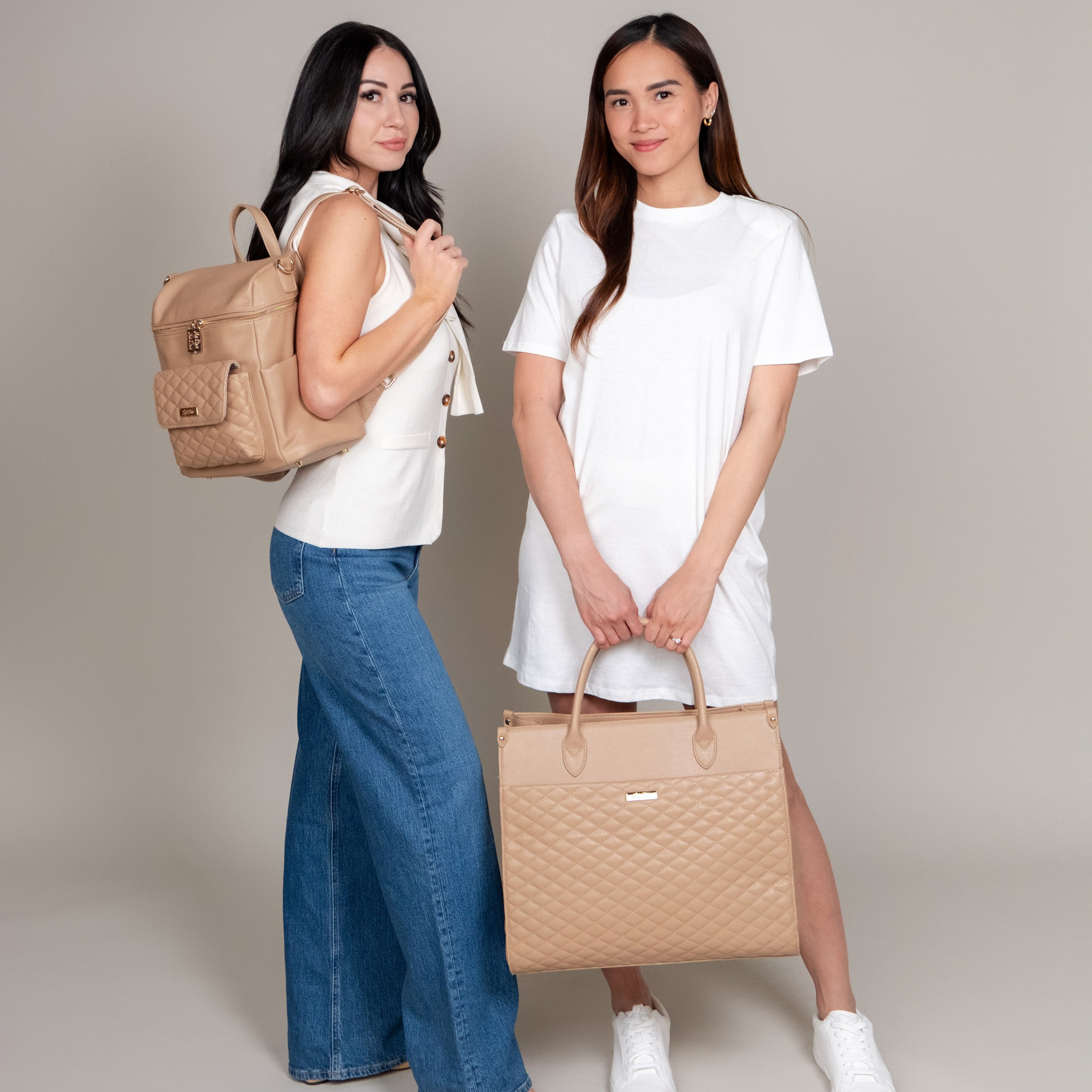 Classic Tote Bag | Latte Brown