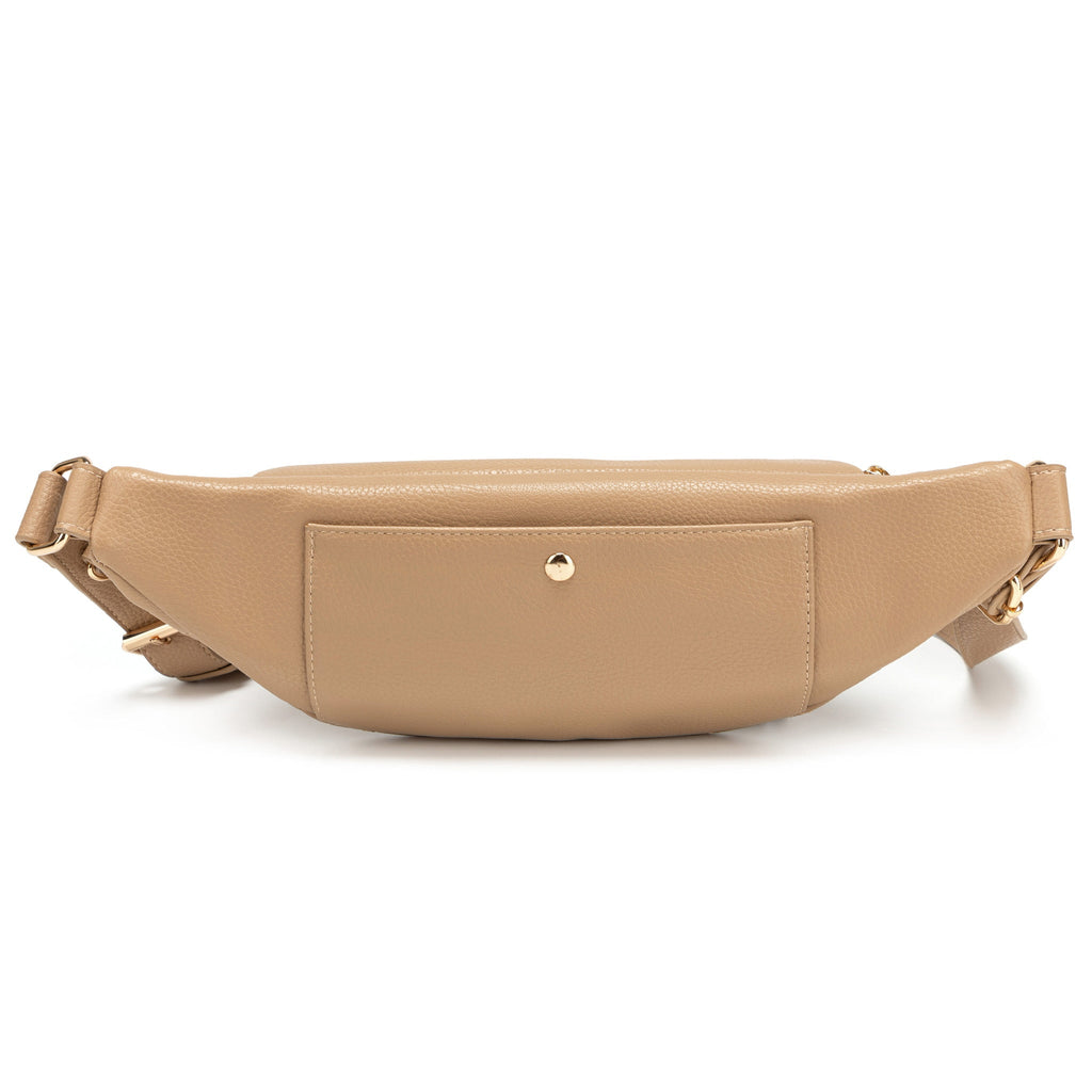Crossbody Sling Bag | Latte Brown