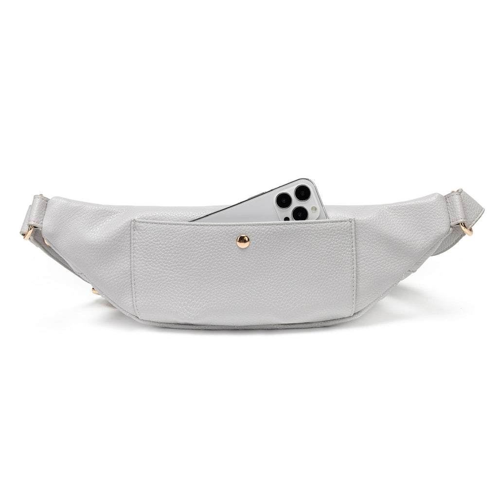 Crossbody Sling Bag | Stone Grey