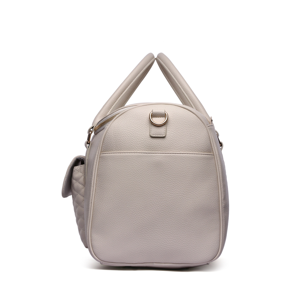 Weekender Travel Bag | Pearl White