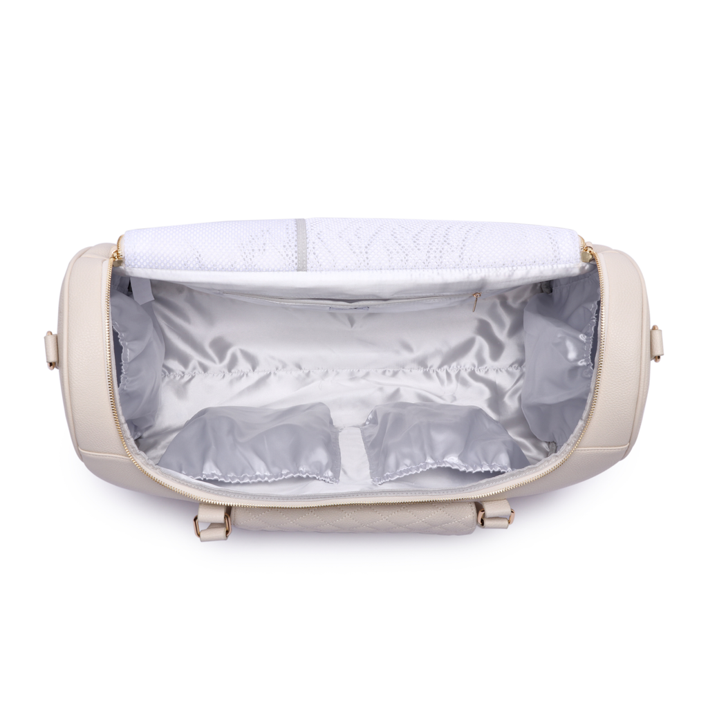 Weekender Travel Bag | Pearl White
