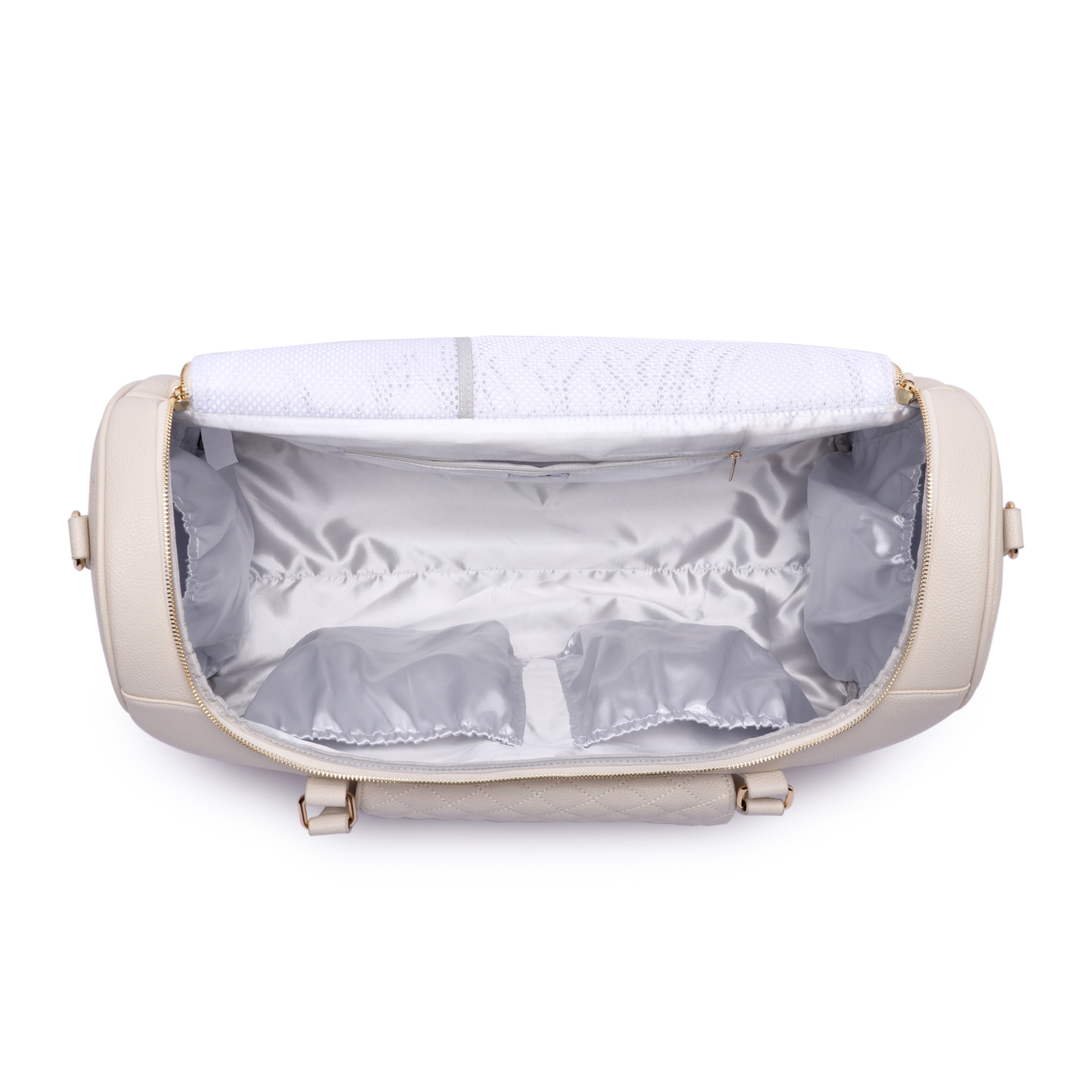 Weekender Travel Bag | Pearl White