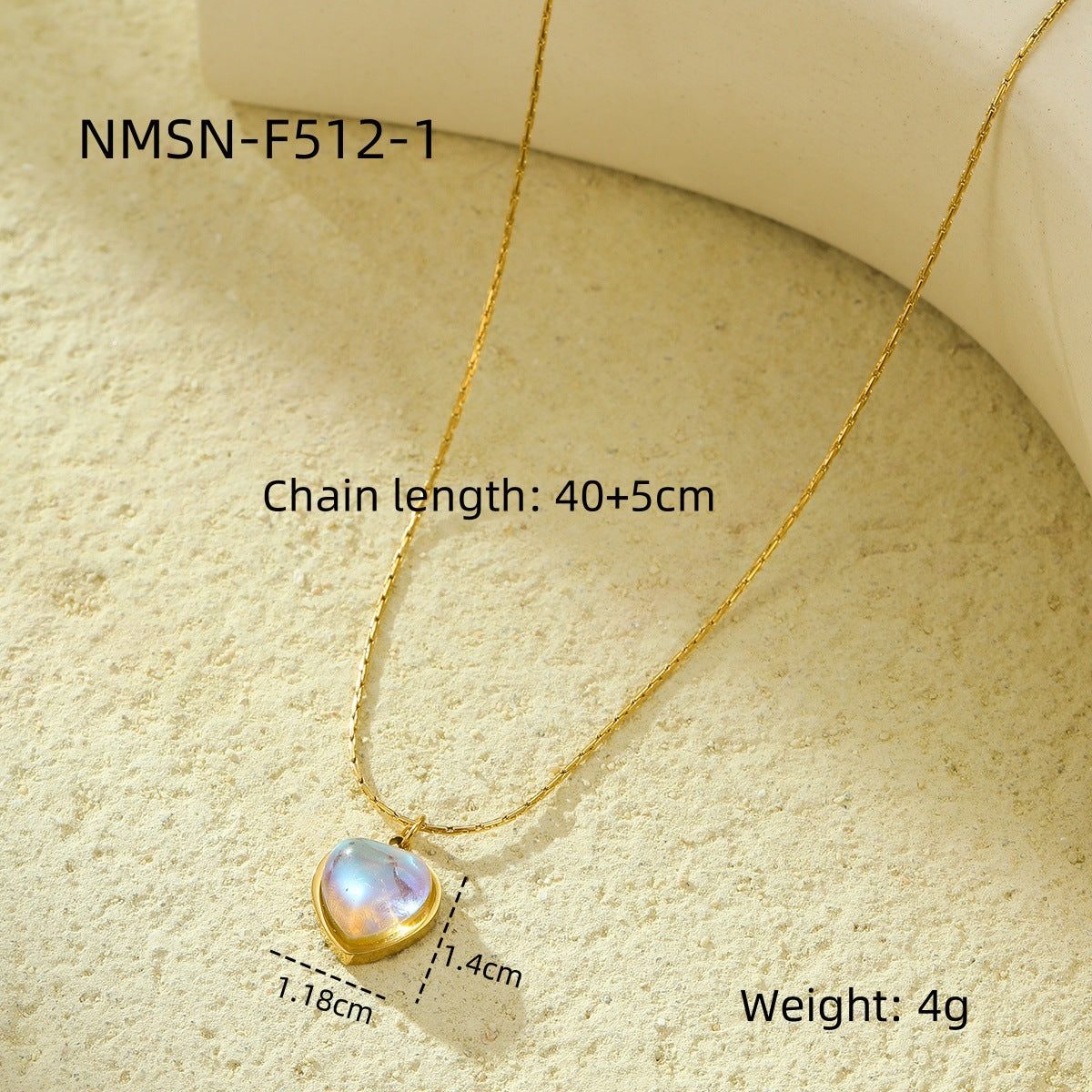 Valentine Day Love Stainless Steel Necklace Light Luxury High Grade Titanium Steel Peach Heart Clavicle Chain Sold Jewelry