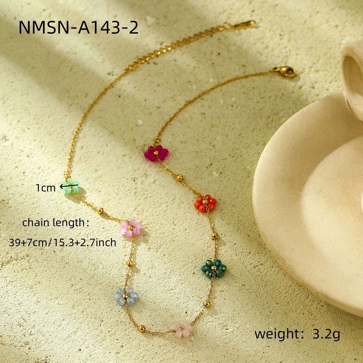Light Luxury Necklace Fashionable Floral Clavicle Chain Small Fresh High Grade Embellished Necklace Necklace Women