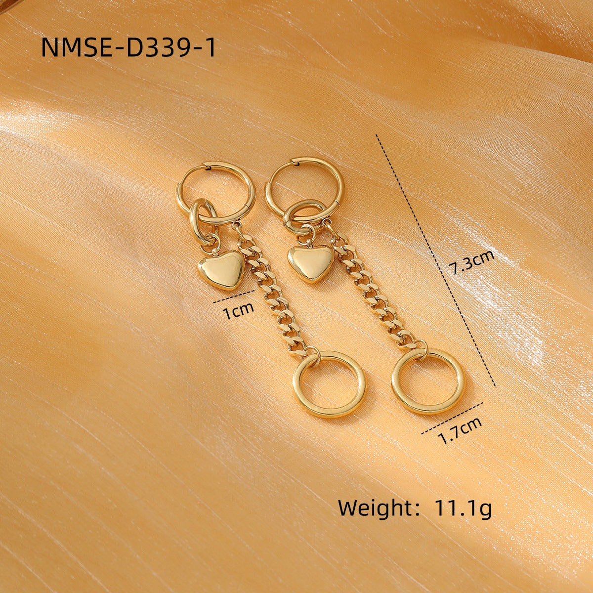 Arrival Water Drop Lotus Shape Titanium Steel Earrings Affordable Luxury Trendy All Match Non Fading Stainless Steel Eardrop