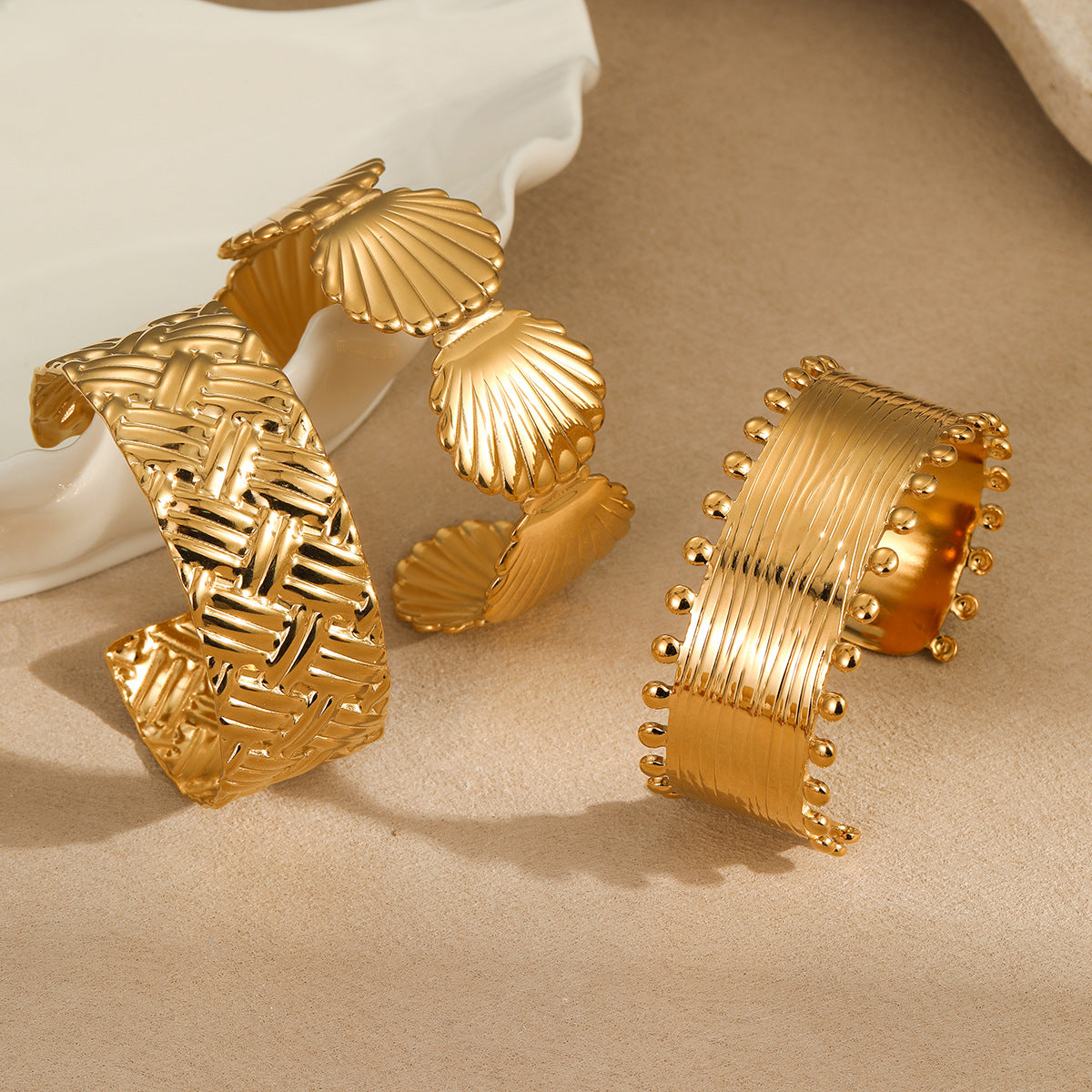 Bracelet Women Non Fading Cold French 18K Gold Stainless Steel Hand Summer