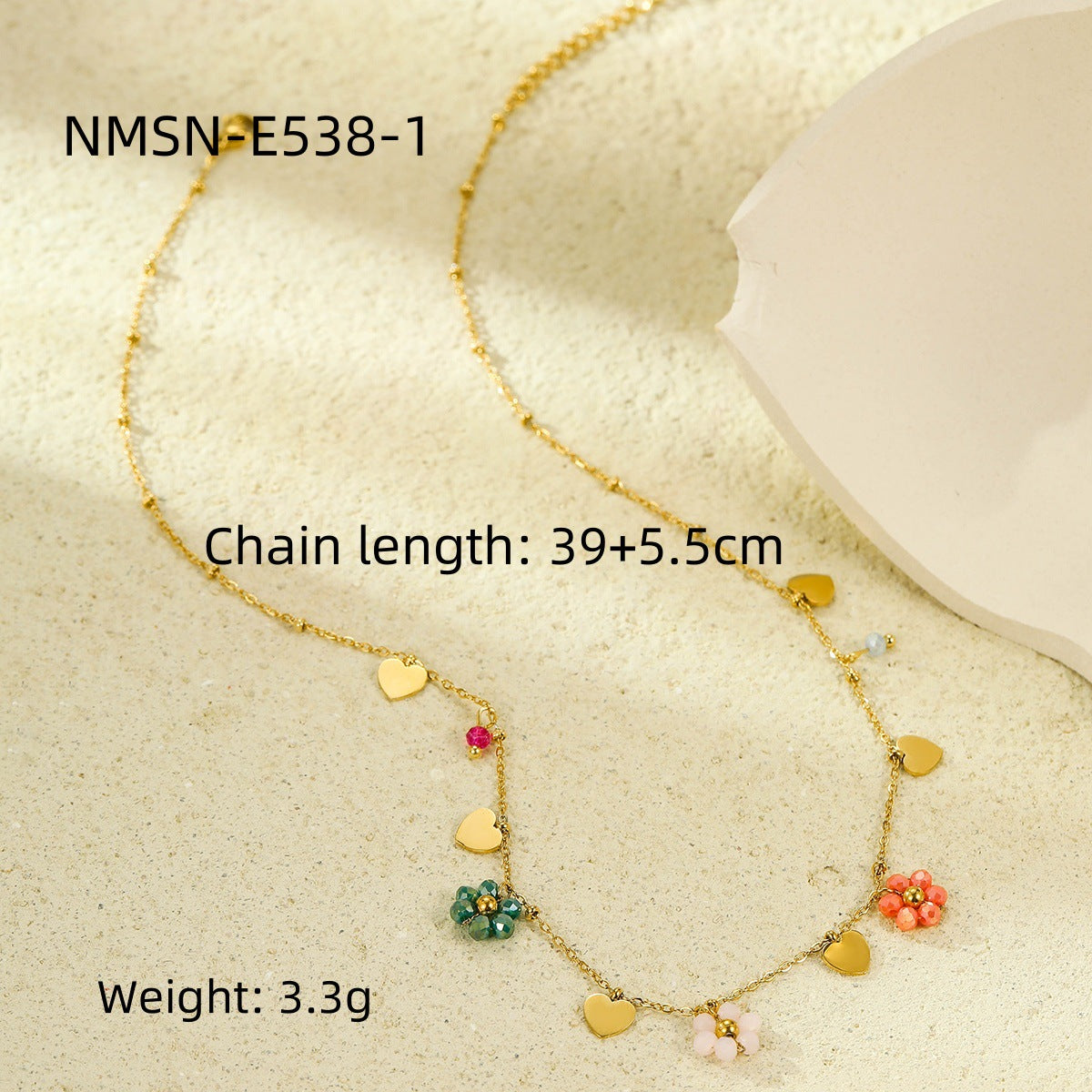 Light Luxury Necklace Fashionable Floral Clavicle Chain Small Fresh High Grade Embellished Necklace Necklace Women