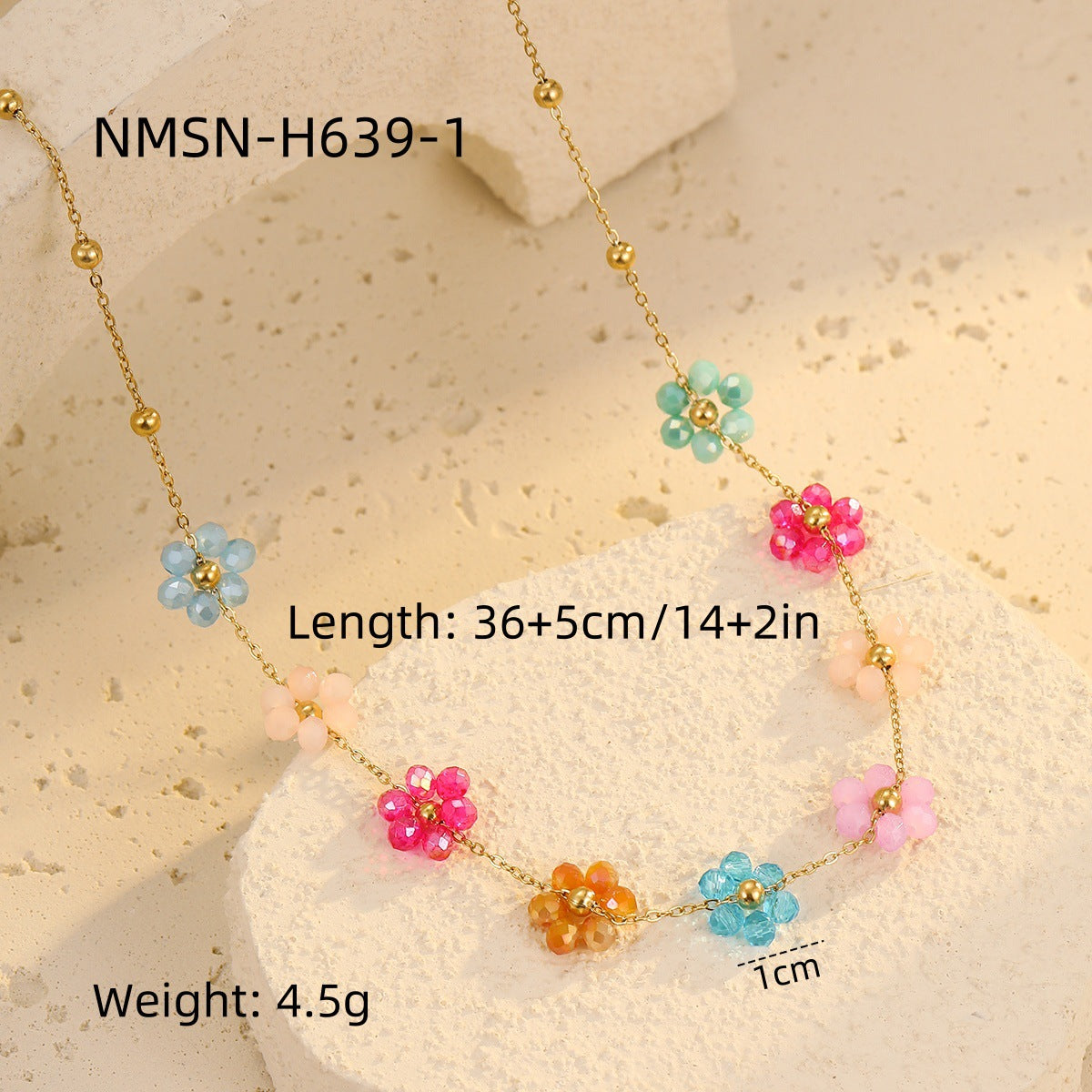 Light Luxury Necklace Fashionable Floral Clavicle Chain Small Fresh High Grade Embellished Necklace Necklace Women