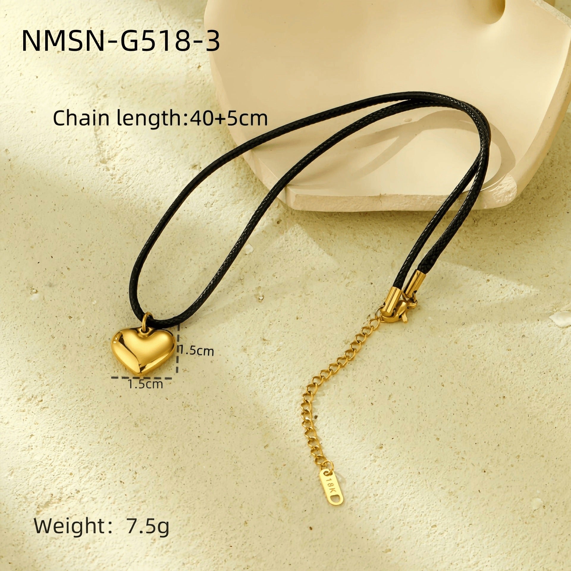 Valentine Day Love Stainless Steel Necklace Light Luxury High Grade Titanium Steel Peach Heart Clavicle Chain Sold Jewelry