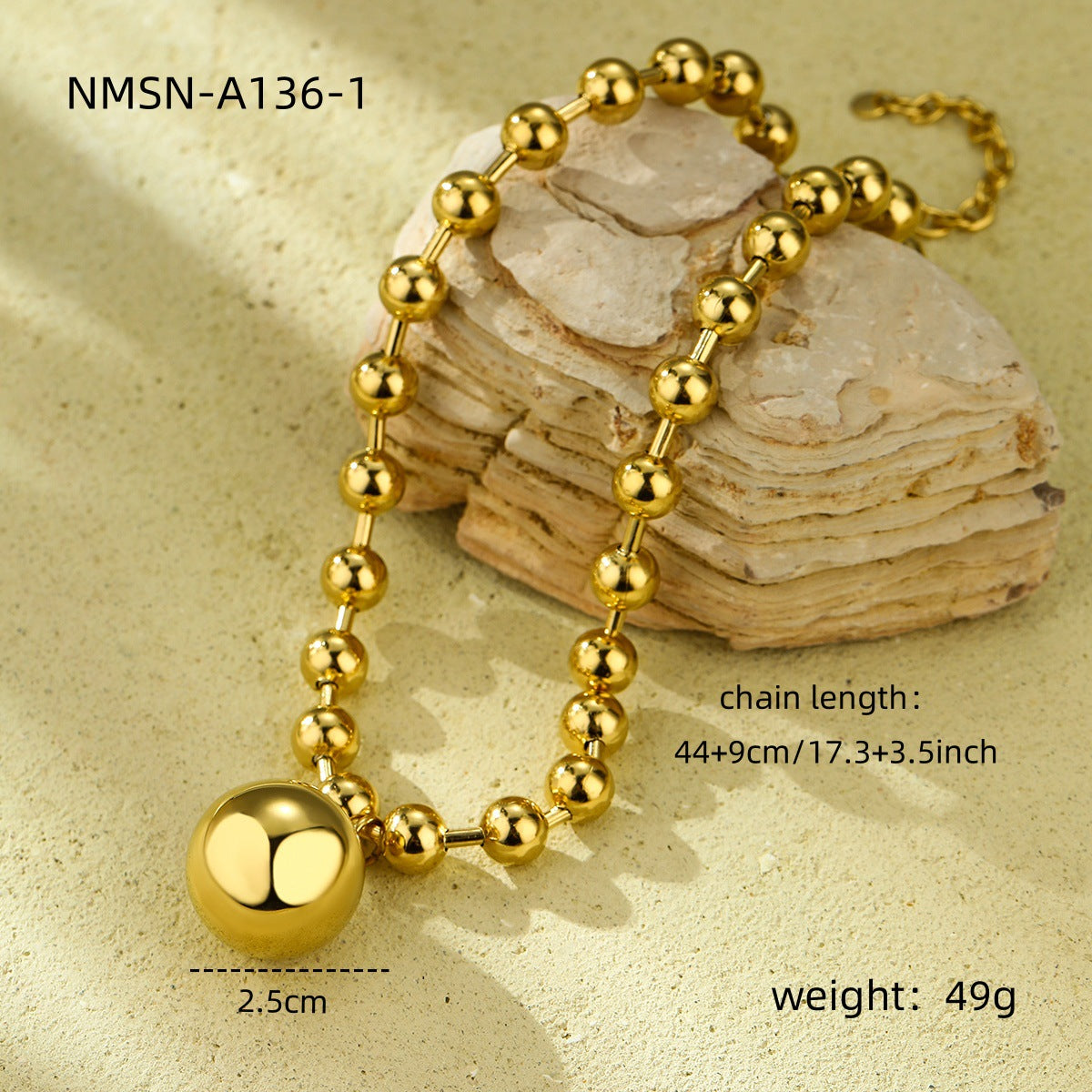 High Profile Generous Personality Big Five Pointed Star Love Stainless Steel Necklace Arrival Popular Non Fading Ornament