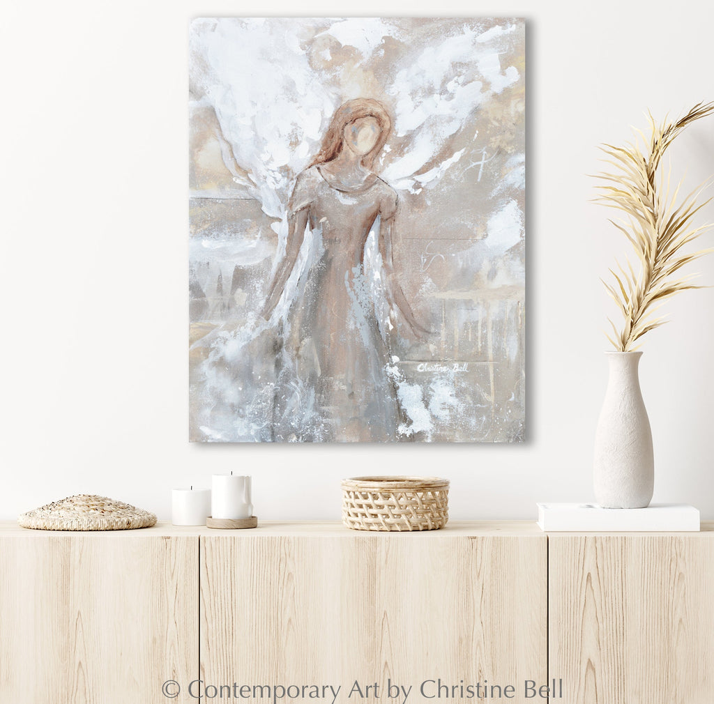 "Guiding Your Way" Giclee Canvas Print Angel