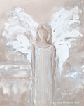 "Let Me Guide You" GICLEE PRINT ANGEL PAINTING