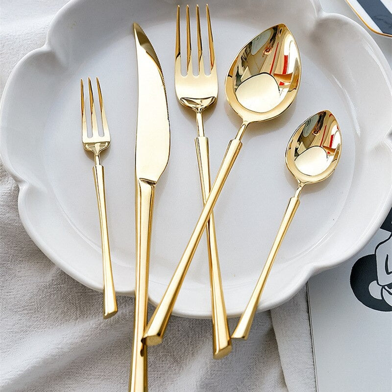 Ottoman Luxury Gold Cutlery Set | 3CARATS