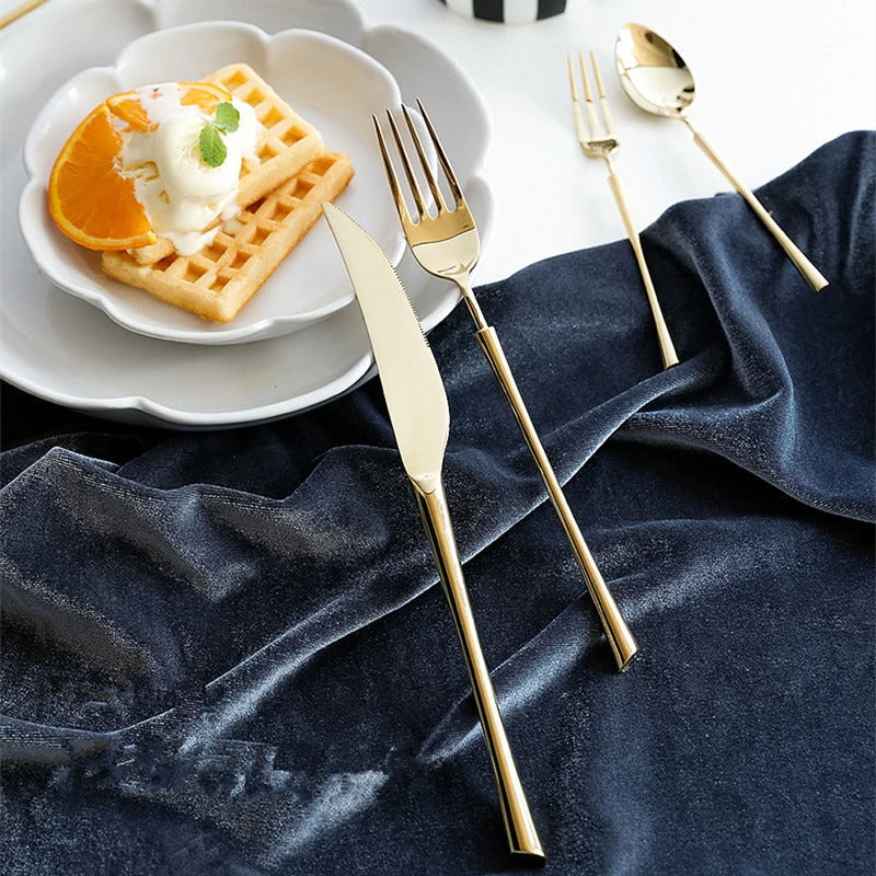 Ottoman Luxury Gold Cutlery Set | 3CARATS