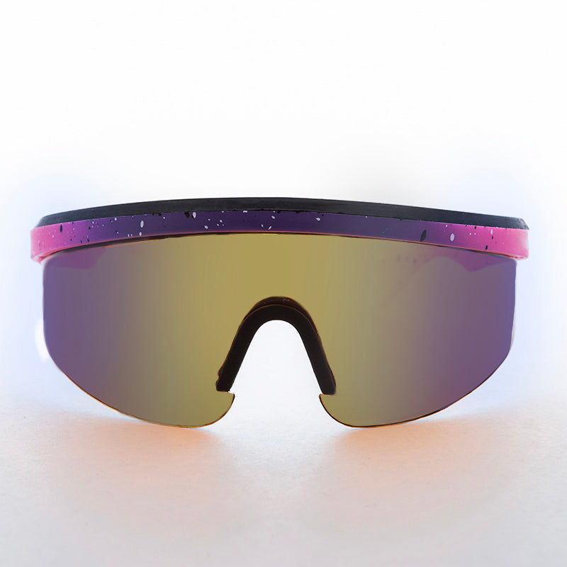 Kids 80s Wrap Around Sunglasses - Colt
