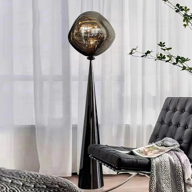 Postmodern Italian Luxury Finish Lava Floor Lamp | 3CARATS