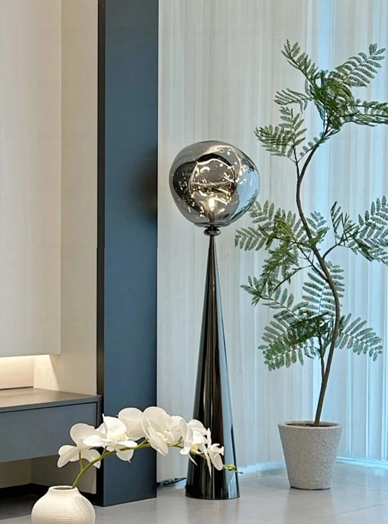 Postmodern Italian Luxury Finish Lava Floor Lamp | 3CARATS