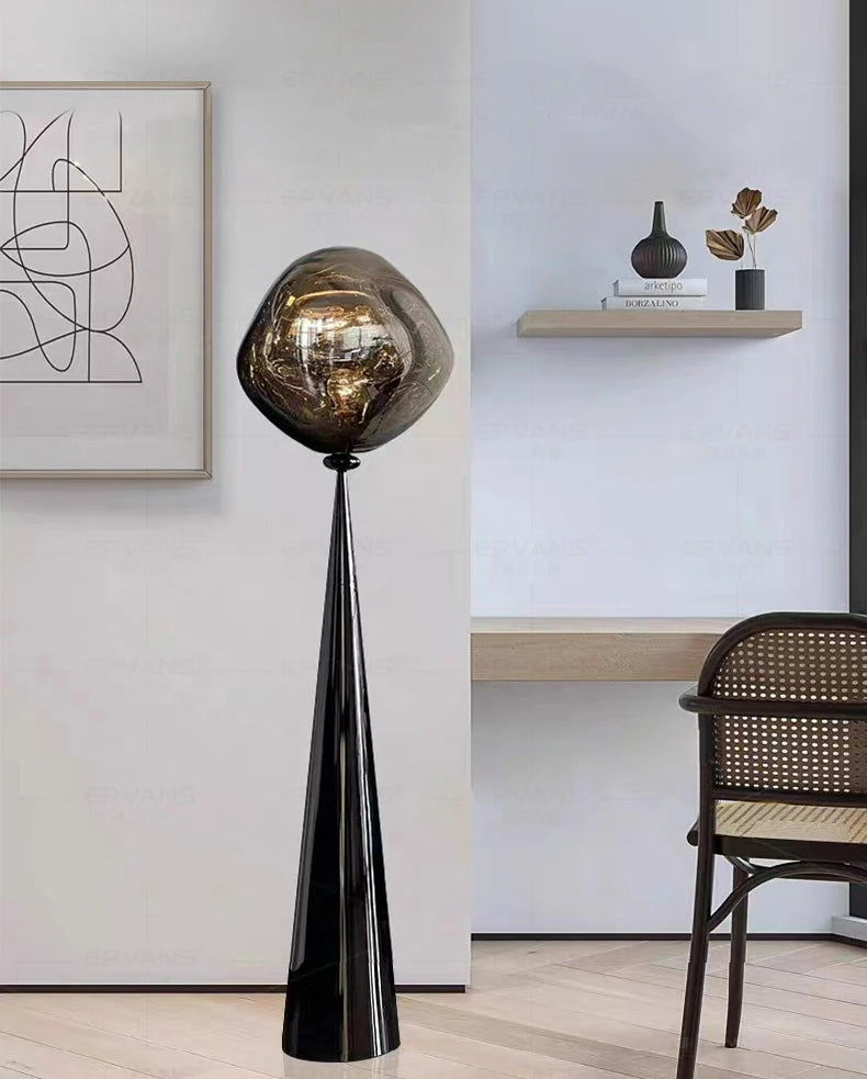 Postmodern Italian Luxury Finish Lava Floor Lamp | 3CARATS