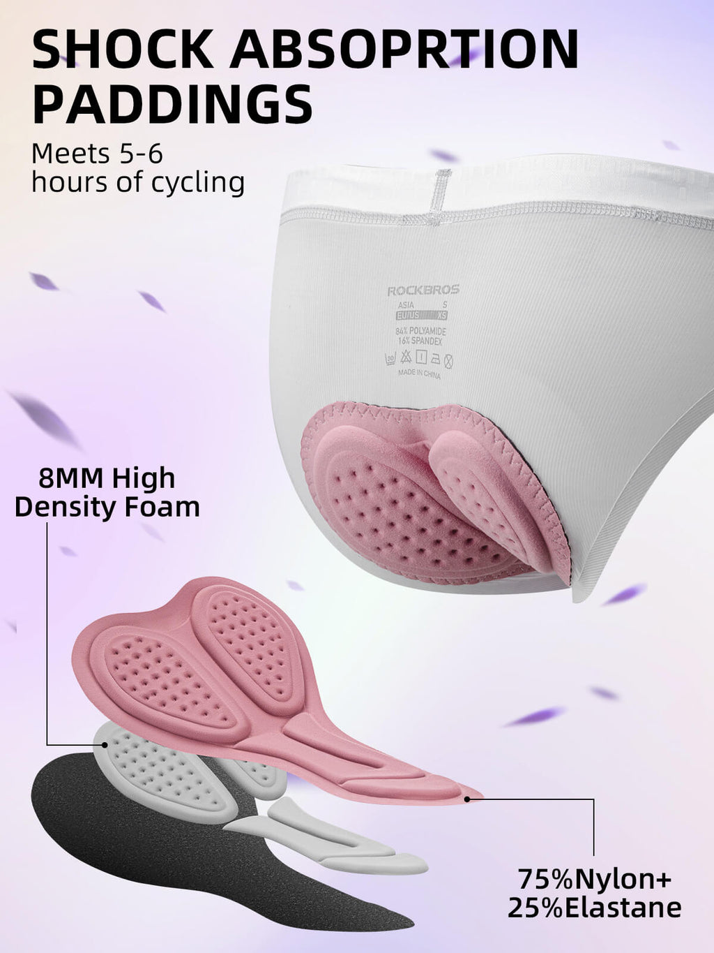 Women's 4D Padded Cycling Underwear