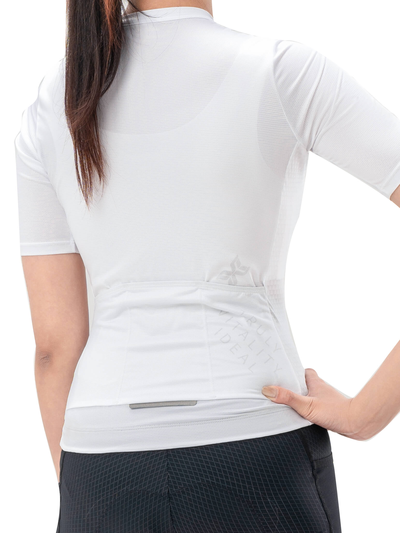 Women's TVI Solid Color Short-Sleeve Cycling Jersey