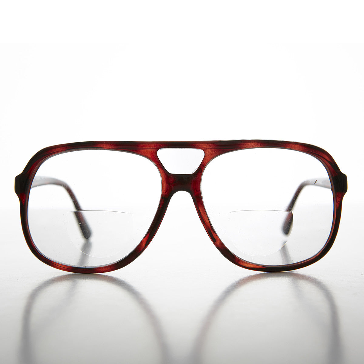 Large Bifocal Aviator Reading Glasses - Ross