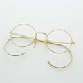Round Spectacle Eyeglasses with Cable Temples - Rudy