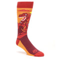 Raptor Dinosaur - USA Made Men's Dress Socks