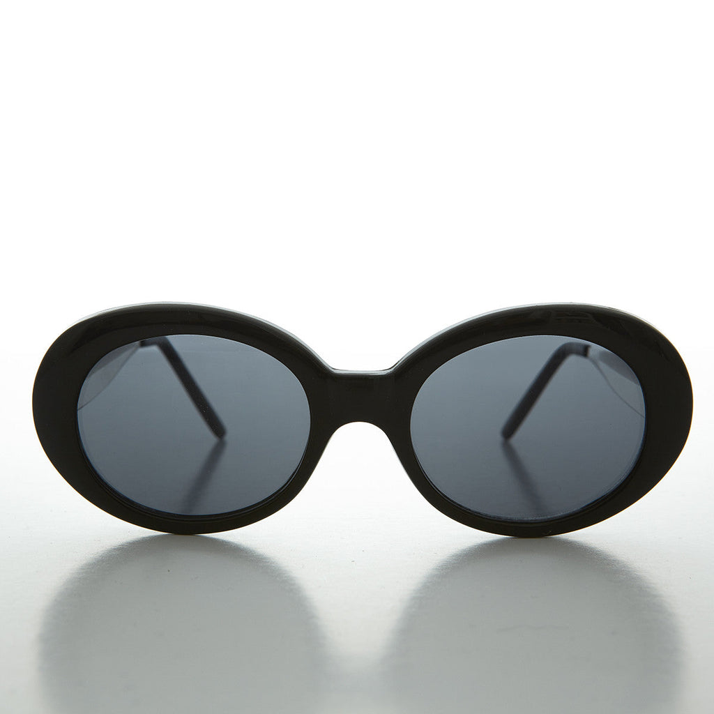 Mod Oval Cat Eye Vintage Sunglass - Silva