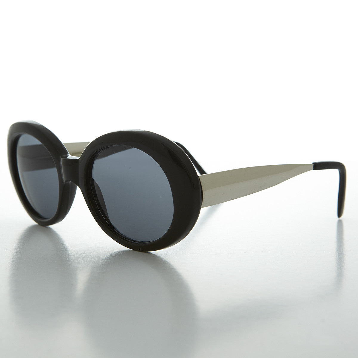 Mod Oval Cat Eye Vintage Sunglass - Silva