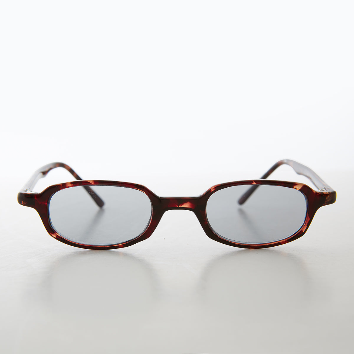 Micro Rectangle Tortoiseshell Sunglasses - Summers 1
