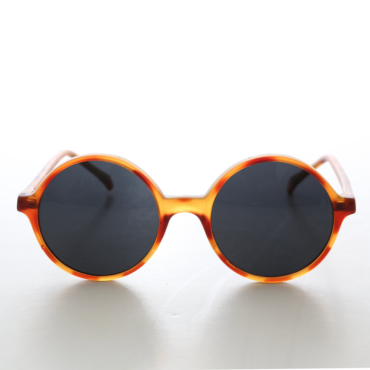 Perfect Circle Round Vintage Mod Sunglasses - Ira