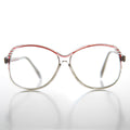 Clear Round Retro Reading Glasses - Tina