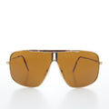 Large Square Vintage Pilot Sunglasses - Tucker