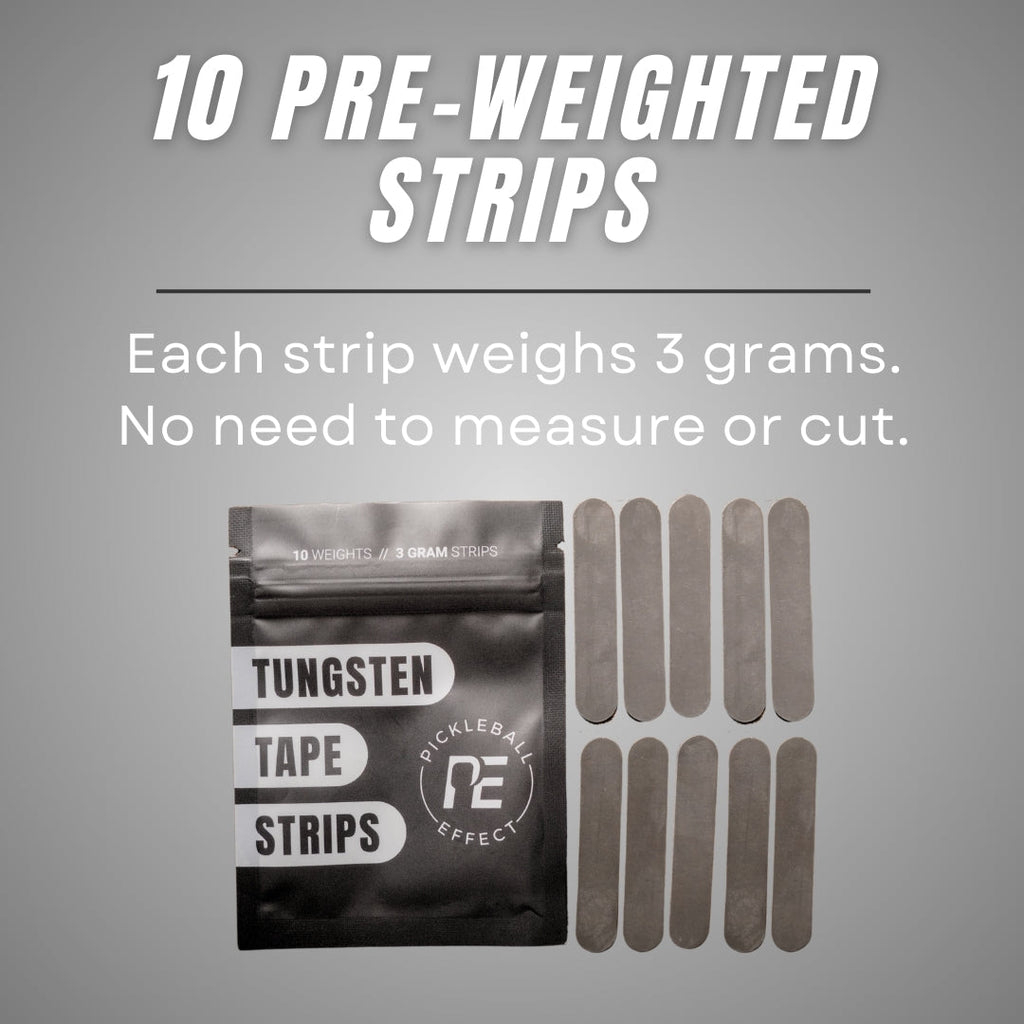 Tungsten Tape Strips