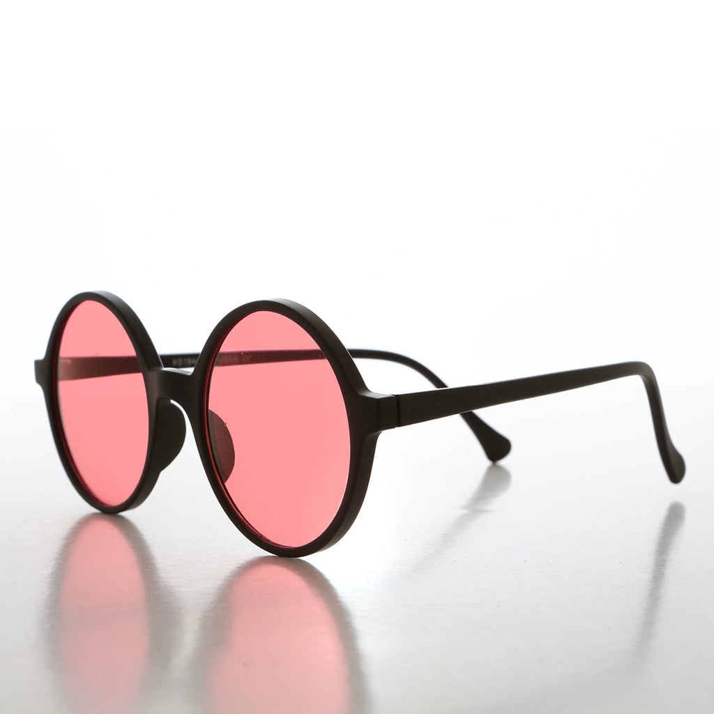 Round Sunglasses with Tinted Lenses - Viva