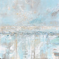 "Sea Breeze" Giclée Print Light Blue Coastal Abstract Painting