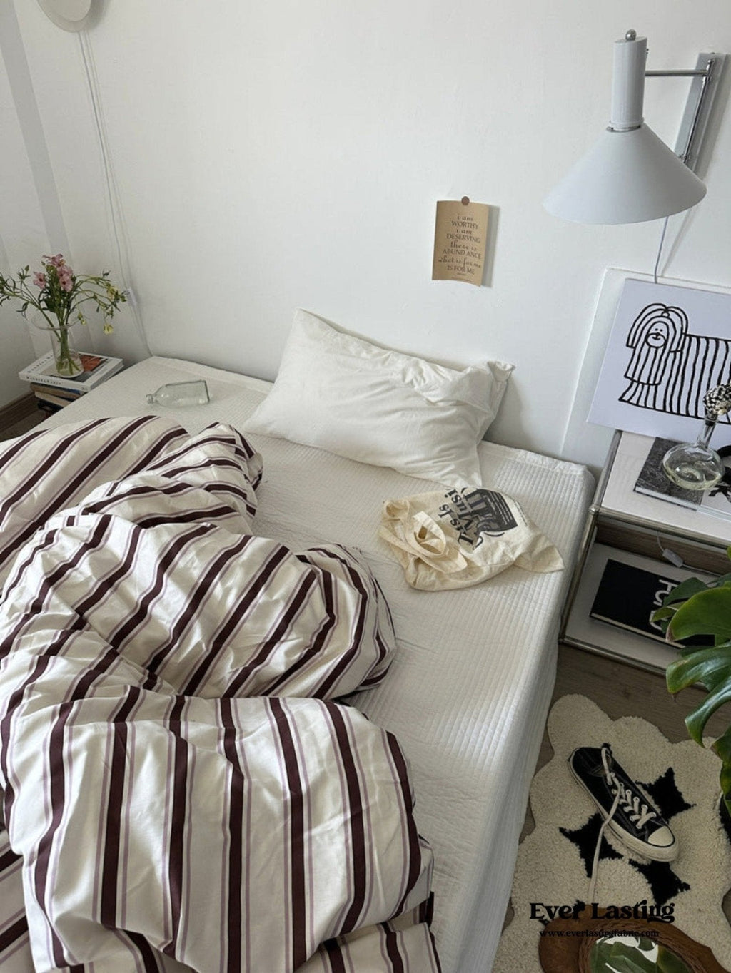 Assorted Washed Cotton Striped Duvet Cover