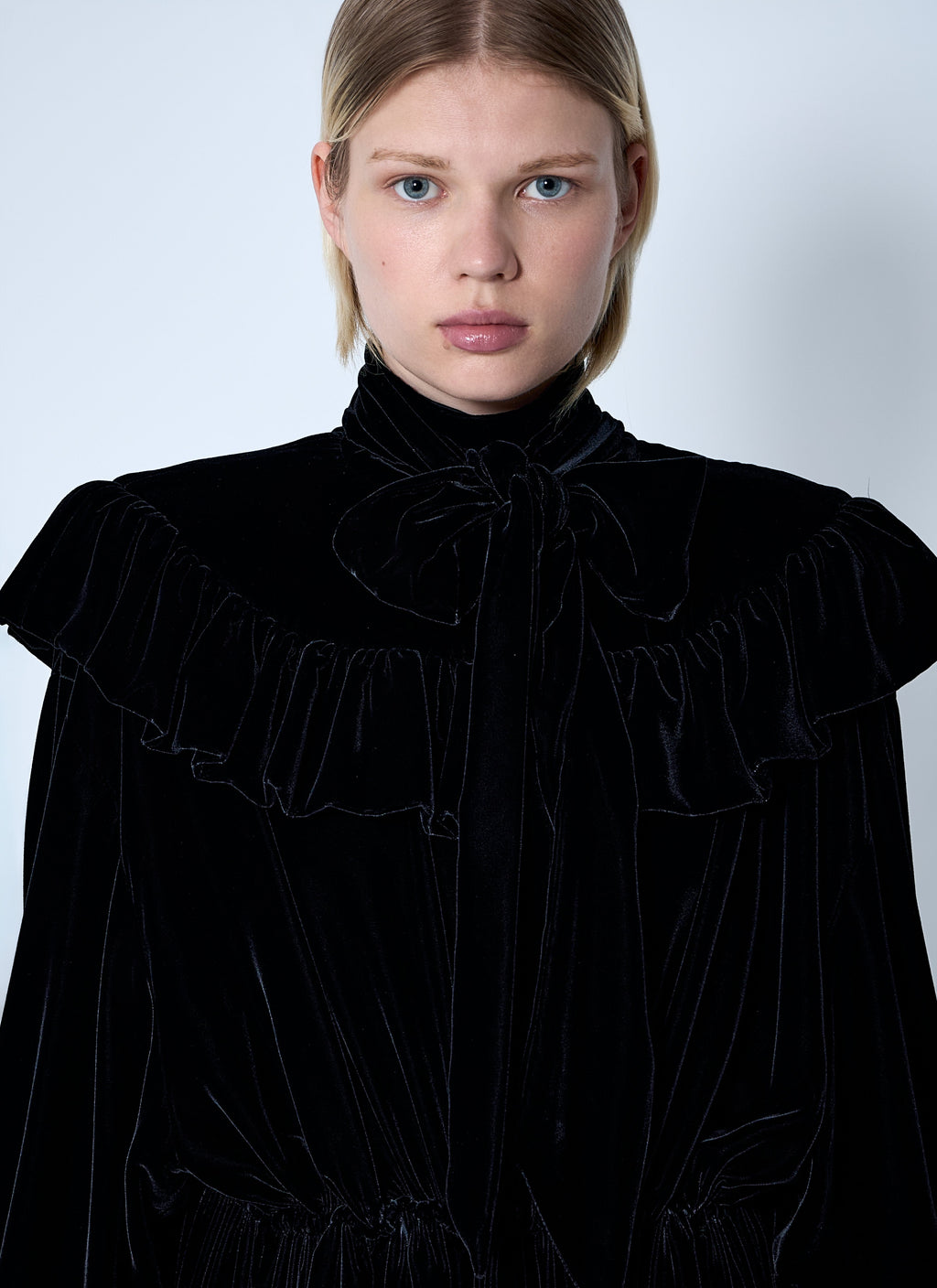 Balenciaga Women Lace-Up Dress