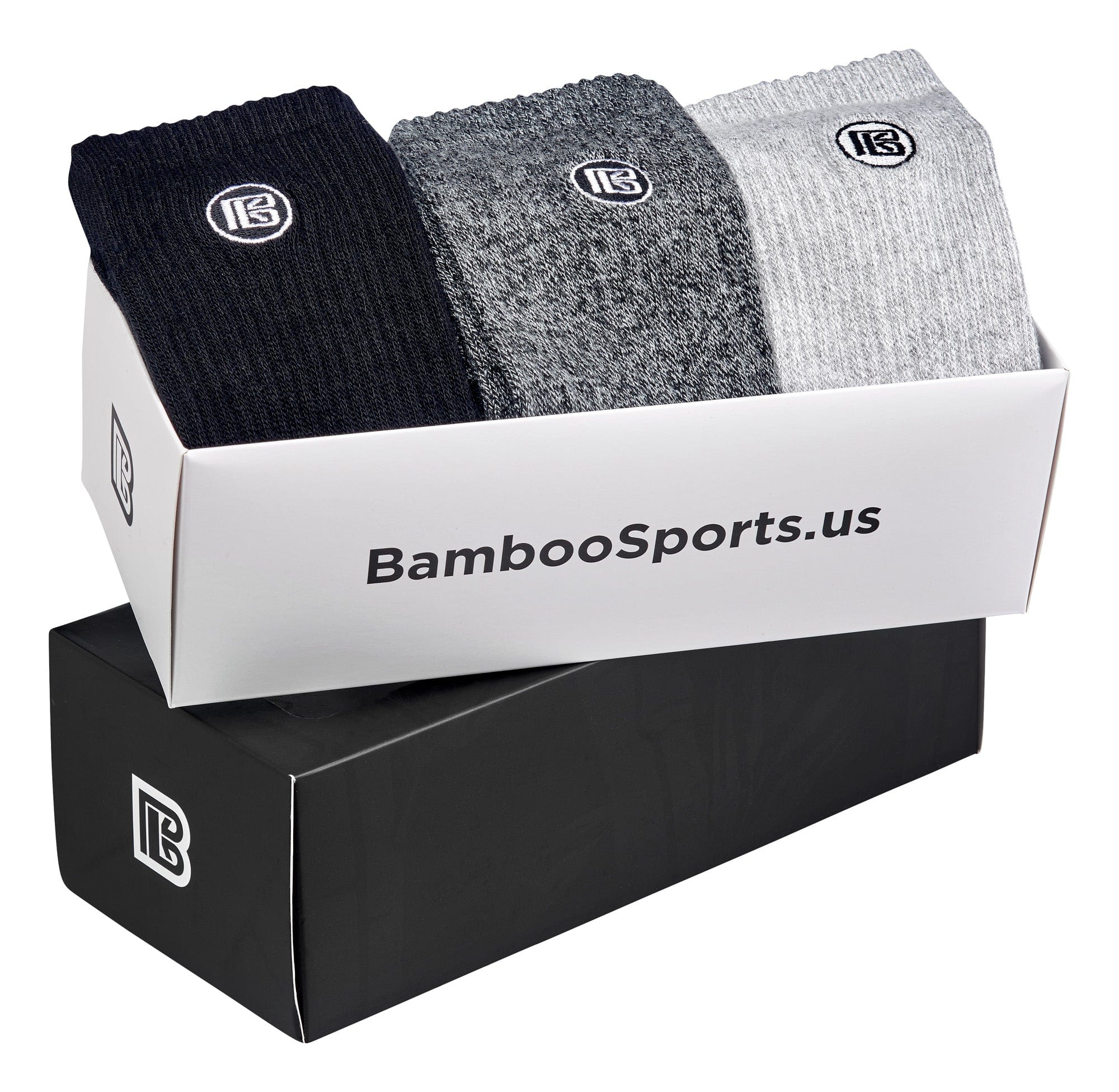 Premium Bamboo Rayon Crew Socks Gift Box