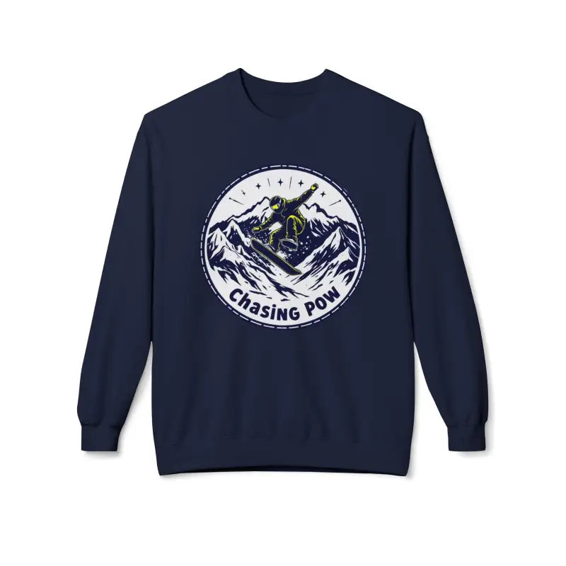 Ocean State Styles Sweatshirt Chasing Pow Snowboarding